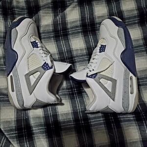 Jordan 4 Midnight Navy Reps, Size 10 US, No Box